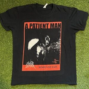 A Patient Man Behold Thy Pain Black Graphic T-Shirt